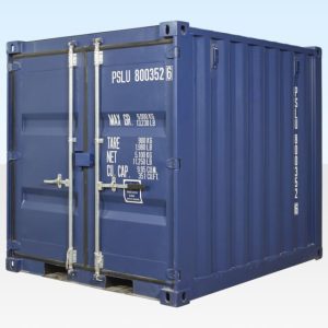 8FT SHIPPING CONTAINER (ONETRIP) BLUE (RAL 5013)