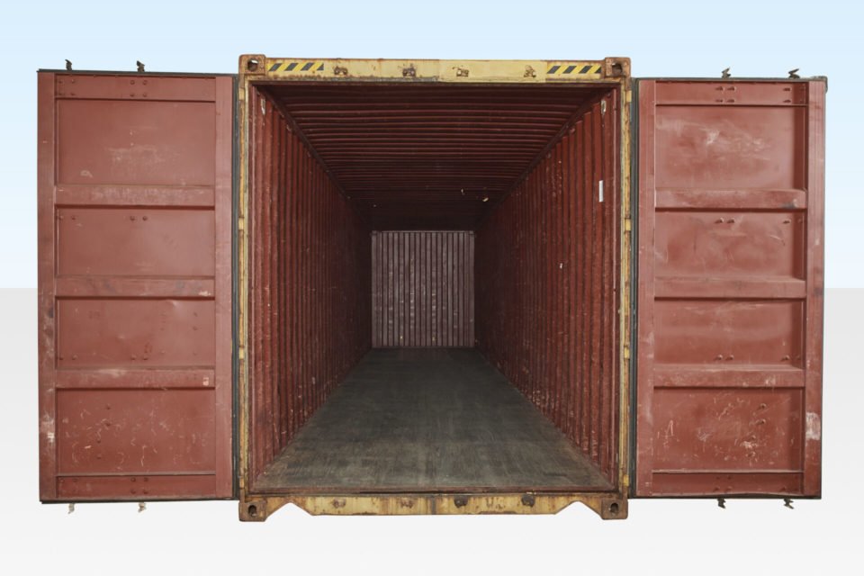 40FT X BFT USED SHIPPING CONTAINER -HIGH-CUBE 3 345 Portable Space 40FT Hire front opwen final 960x640 1 7